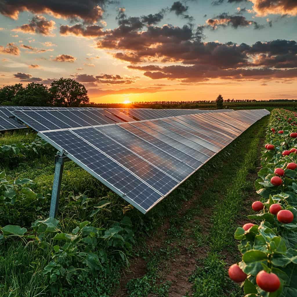 The Relationship Between Solar Panels and Agriculture